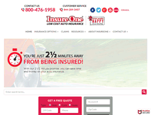 Tablet Screenshot of insureone.com